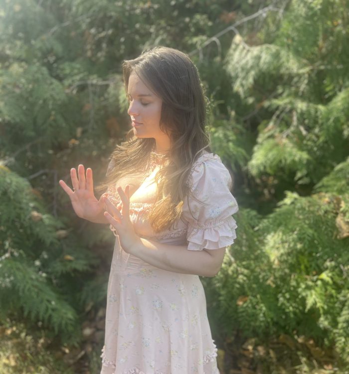 energy healing glow
